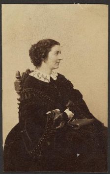 Portrait of a Woman, late 19th century. Creator: Unknown