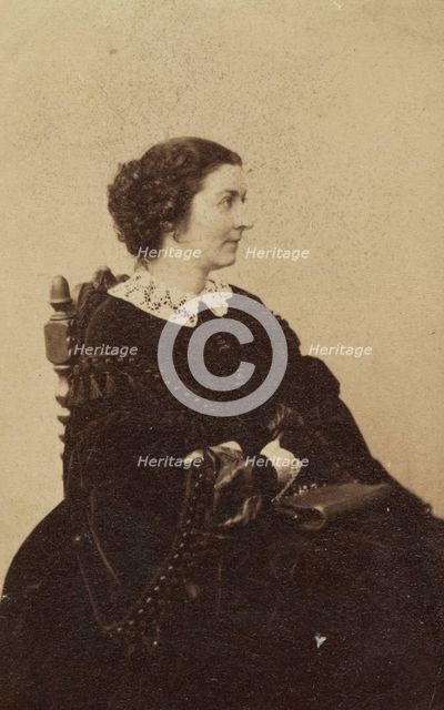 Portrait of a Woman, late 19th century. Creator: Unknown.
