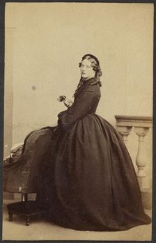 Portrait of a Woman, late 19th century. Creator: Unknown