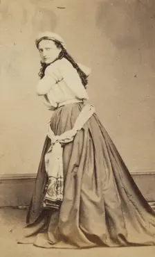 Portrait of a Woman, late 19th century. Creator: Unknown