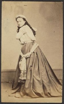 Portrait of a Woman, late 19th century. Creator: Unknown