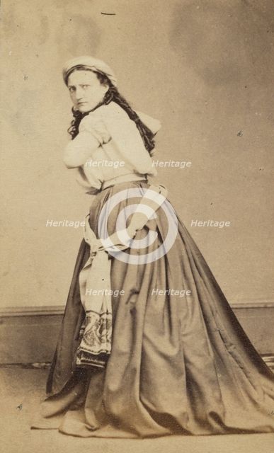 Portrait of a Woman, late 19th century. Creator: Unknown.