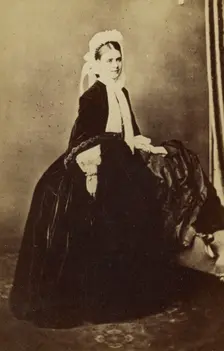 Portrait of a Woman, late 19th century. Creator: Unknown