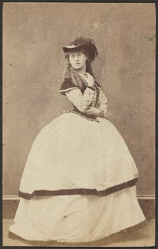 Portrait of a Woman, late 19th century. Creator: Unknown