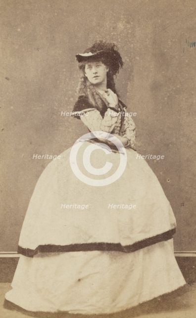 Portrait of a Woman, late 19th century. Creator: Unknown.