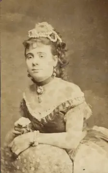 Portrait of a Woman, late 19th century. Creator: Unknown