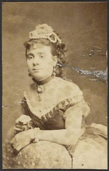 Portrait of a Woman, late 19th century. Creator: Unknown