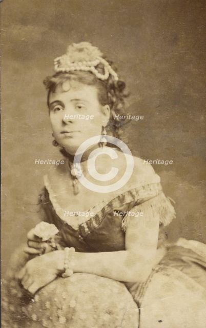 Portrait of a Woman, late 19th century. Creator: Unknown.