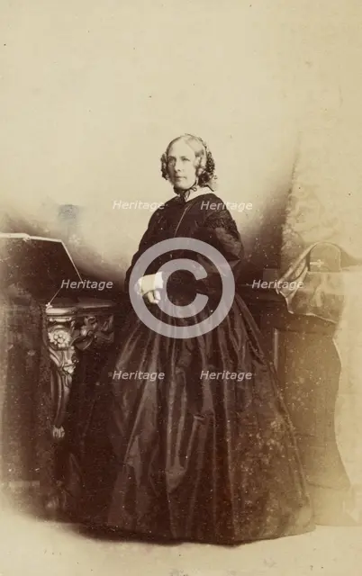 Portrait of a Woman, late 19th century. Creator: Unknown.
