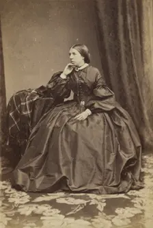 Portrait of a Woman, late 19th century. Creator: Unknown