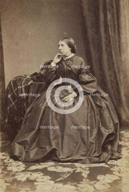 Portrait of a Woman, late 19th century. Creator: Unknown.