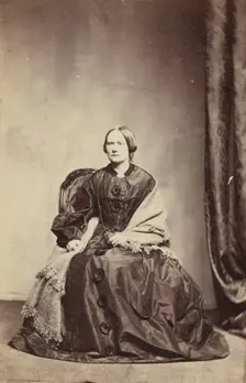 Portrait of a Woman, late 19th century. Creator: Unknown