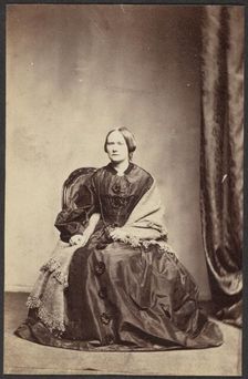 Portrait of a Woman, late 19th century. Creator: Unknown