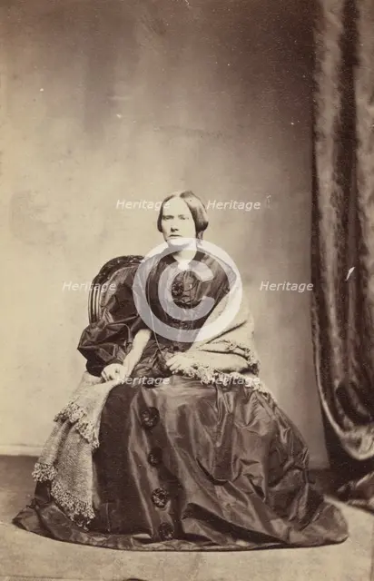 Portrait of a Woman, late 19th century. Creator: Unknown.