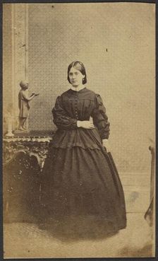 Portrait of a Woman, late 19th century. Creator: Unknown