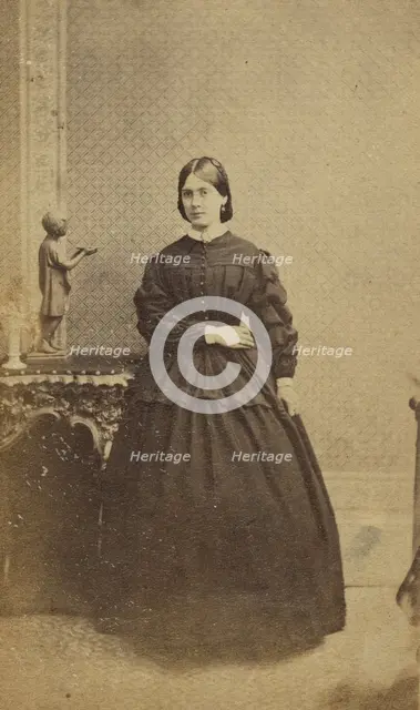 Portrait of a Woman, late 19th century. Creator: Unknown.