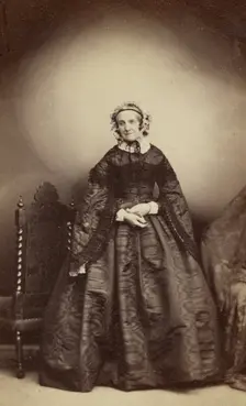 Portrait of a Woman, late 19th century. Creator: Unknown