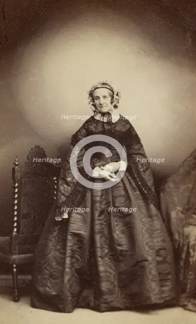 Portrait of a Woman, late 19th century. Creator: Unknown.
