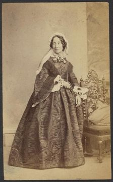 Portrait of a Woman, late 19th century. Creator: Unknown