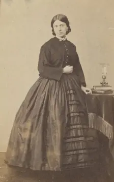 Portrait of a Woman, late 19th century. Creator: Unknown