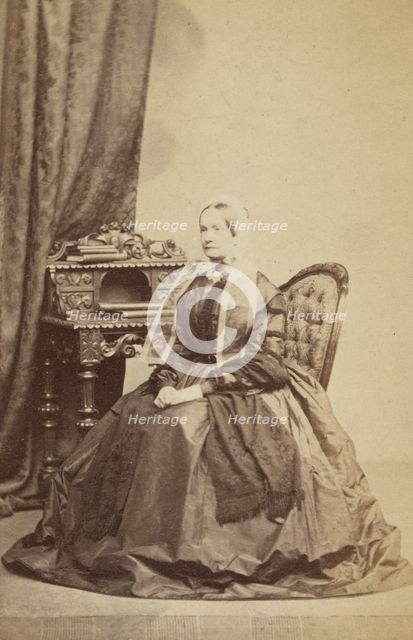 Portrait of a Woman, late 19th century. Creator: Unknown.