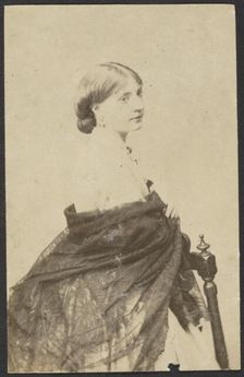 Portrait of a Woman, late 19th century. Creator: Unknown