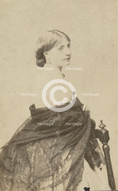 Portrait of a Woman, late 19th century. Creator: Unknown.