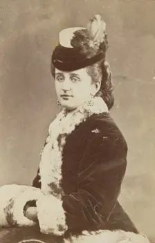 Portrait of a Woman, late 19th century. Creator: Unknown