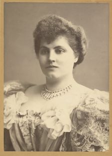 Portrait of a Woman, late 19th-early 20th century. Creator: Alexander Bassano
