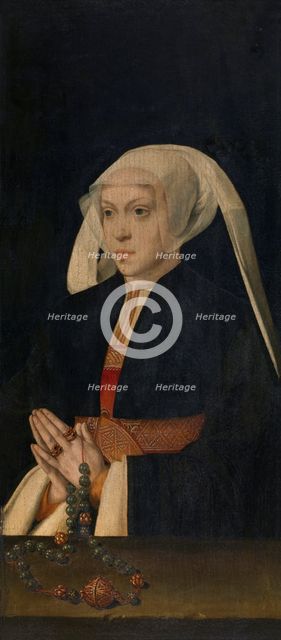 Portrait of a Woman, mid-16th century. Creator: Bartholomaeus Bruyn the Elder.
