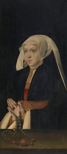 Portrait of a Woman, mid-16th century. Creator: Bartholomaeus Bruyn the Elder