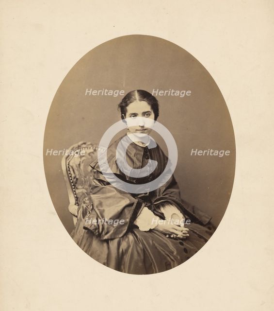 Portrait of a Woman, mid-19th century. Creator: Paul De Gaillard.