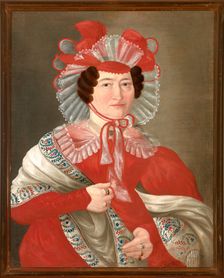 Portrait of a woman of the Krasuski family, between 1750-1850. Creator: Unknown