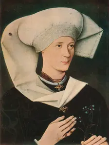 Portrait of a Woman of the Hofer Family 1470, (1909)