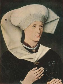 Portrait of a Woman of the Hofer Family 1470, (1909)