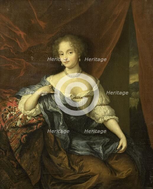 Portrait of a woman, possibly a member of the van Citters family, 1674. Creator: Gaspar Netscher.