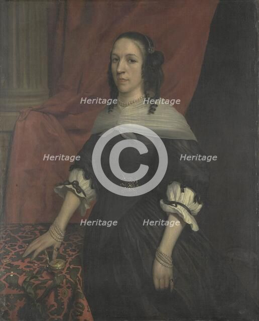 Portrait of a Woman, possibly Anna van Bourgondië, Founder of Slot Windenburg op Dryschor (Schouwen) Creator: Jan van Rossum.