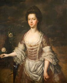 Portrait Of A Woman, Possibly Anne Clobery, 1740-1760. Creator: Unknown