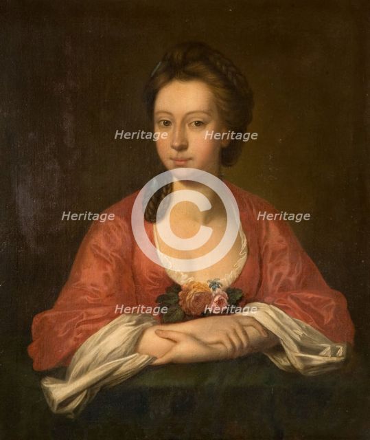 Portrait Of A Woman, Possibly Anne Jesson, 1750-1800. Creator: Unknown.