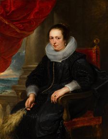 Portrait of a Woman, possibly Clara Fourment (1593-1643). Creator: Peter Paul Rubens