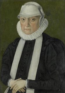 Portrait of a Woman, probably Anna Jagellonia, Queen of Poland, 1570-1580. Creator: Anon