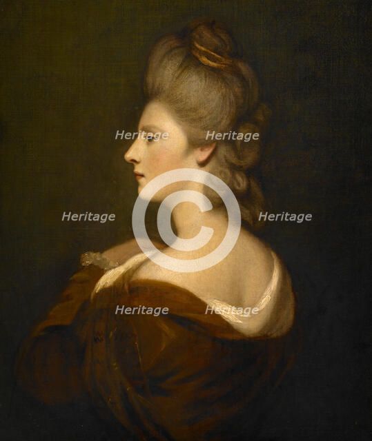 Portrait of a Woman presumed to be Mrs. James Fox, about 1775-1780. Creator: Sir Joshua Reynolds.