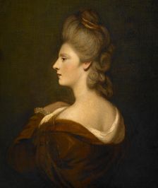 Portrait of a Woman presumed to be Mrs. James Fox, about 1775-1780. Creator: Sir Joshua Reynolds