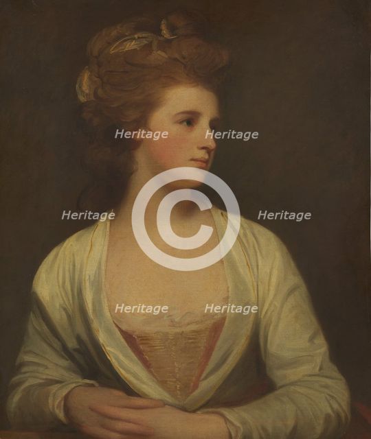 Portrait of a Woman, Said to Be Emily Bertie Pott (died 1782), 1781. Creator: George Romney.