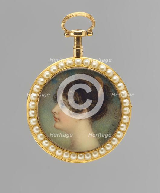 Portrait of a Woman, Said to Be Emma (1765-1815), Lady Hamilton, 1804. Creator: Adam Buck.