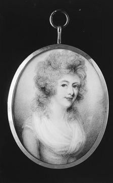 Portrait of a Woman, Said to Be Lady Sophia Boyle, ca. 1790. Creator: Anne Mee