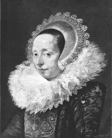 '"Portrait of a Women" after Franz Hals 1890. Creator: Frans Hals