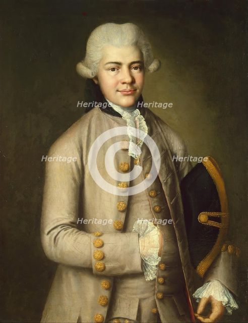 Portrait of a Youth, 1784. Creator: Mina Kolokolnikov.