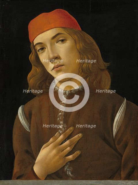 Portrait of a Youth, c. 1482/1485. Creator: Sandro Botticelli.