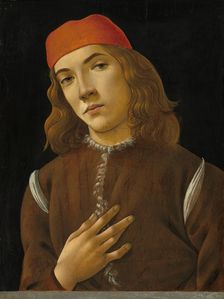 Portrait of a Youth, c. 1482/1485. Creator: Sandro Botticelli